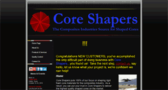 Desktop Screenshot of coreshapers.com